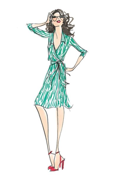 Модные иллюстрации