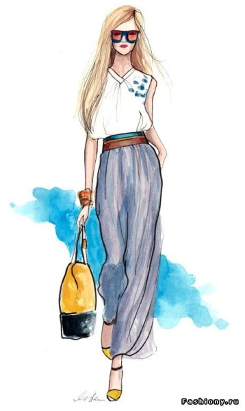 Фэшн иллюстрации Хайден Вильямс