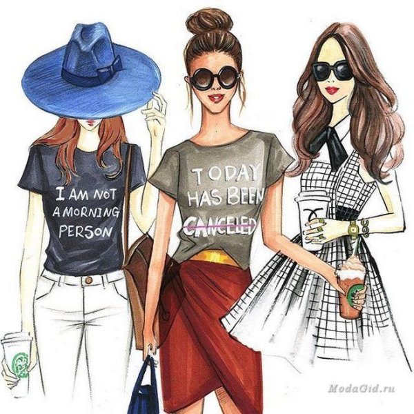 Фэшн иллюстрация