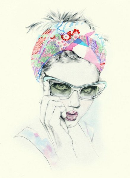 Стильные девушки подростки иллюстрации