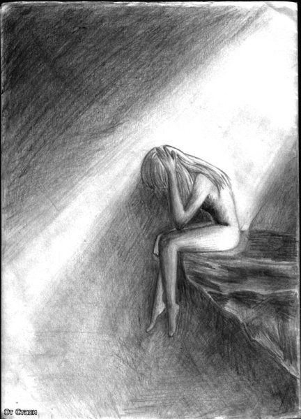 Депрессия для срисовки