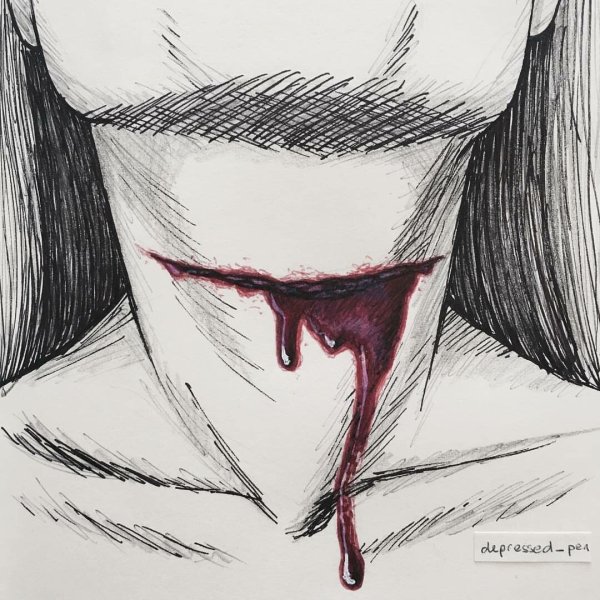 Депрессия рисунки