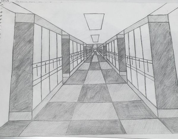 Перспектива в рисунке: линейная перспектива