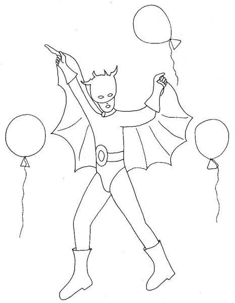 Карнавал рисунок лёгкий