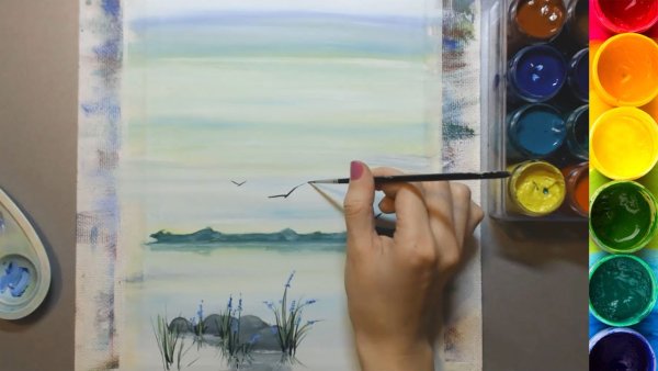 Гуашь для новичков