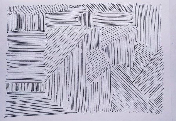 Рисование штрихами