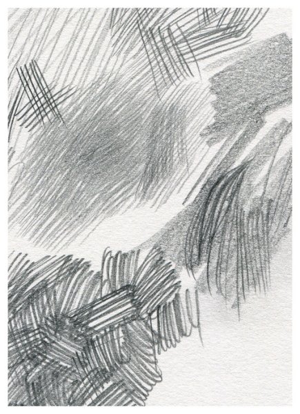 Штрихи простым карандашом