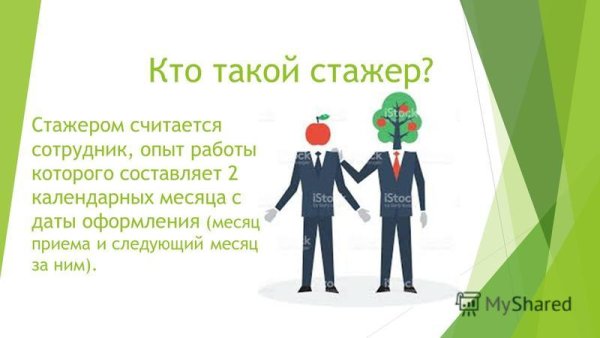 Кто такой стажер