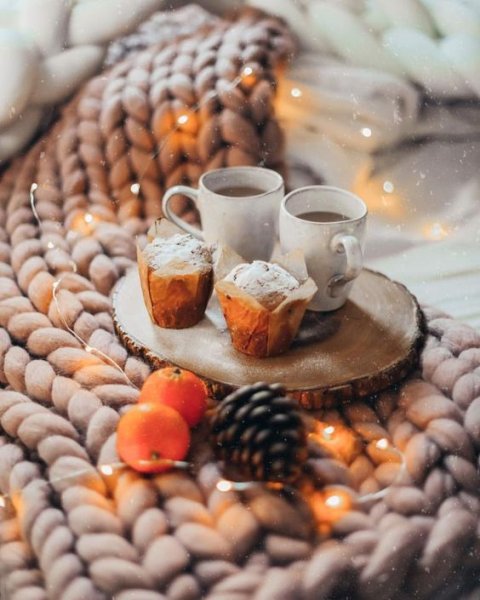 Уютный зимний вечер