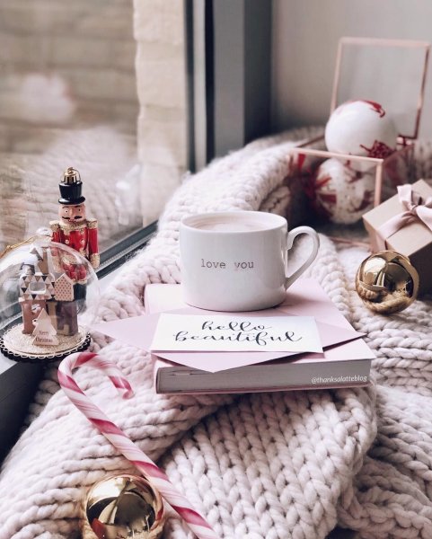 Зима книга чай