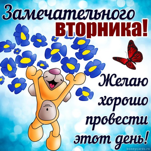 Открытки отличного вторника