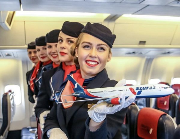 Постер стюардесса