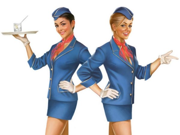 Алёна Глухова стюардесса