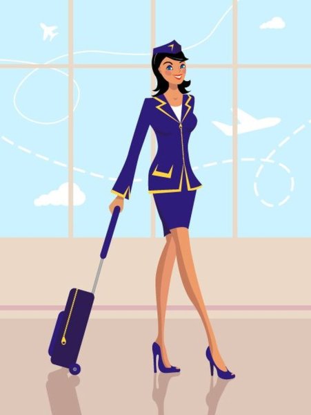 Alitalia Airlines форма бортпроводников