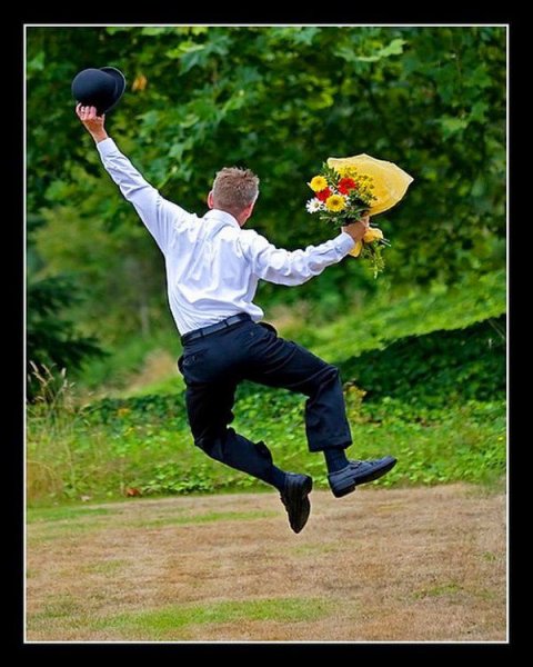 Здоровый счастливый человек