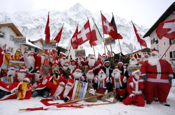 Карнавал Сильвестр-Клаусов в Швейцарии