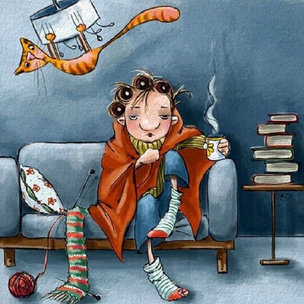 Иллюстрации Элины Эллис Elina Ellis