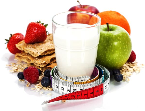 Творог с фруктами