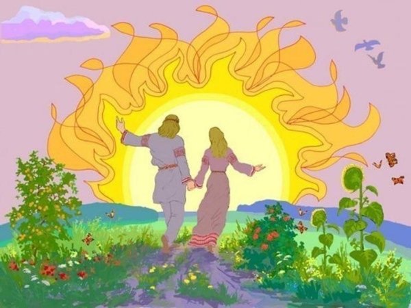 Богиня Заря-Заряница у славян