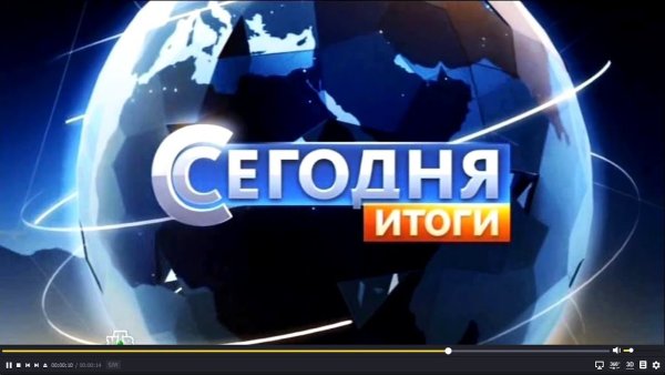 Сегодня. Итоги. Заставка (НТВ)