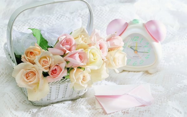 Открытки с нежными цветами