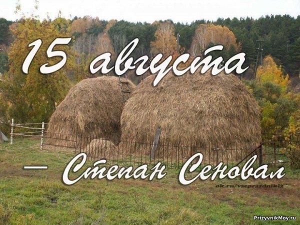 Степан сеновал 15 августа