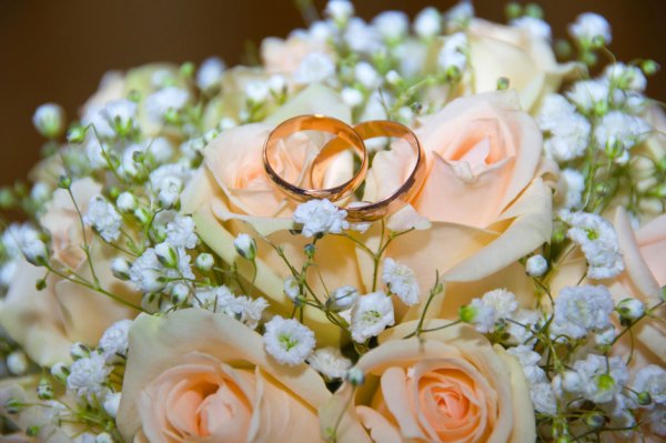 Букет с днем свадьбы