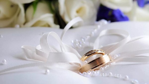 Фон свадьба кольца