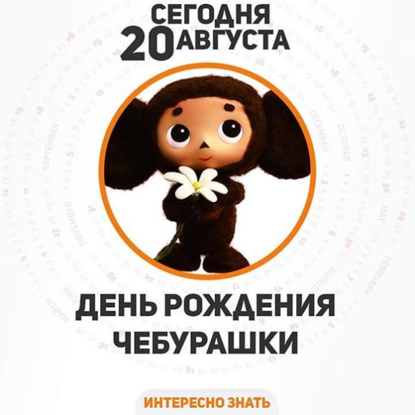 День рождения Чебурашки