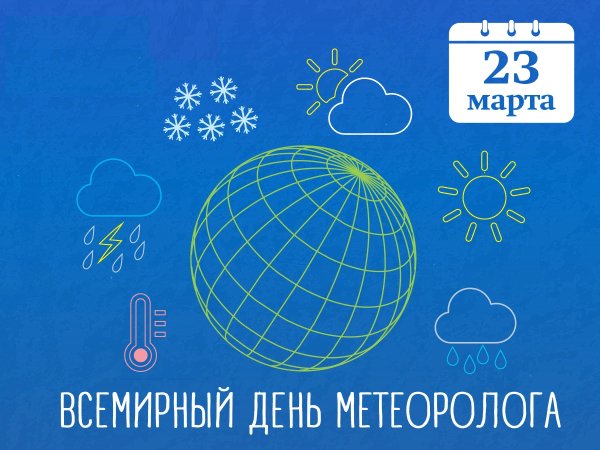 23 Марта Всемирный день метеорологии