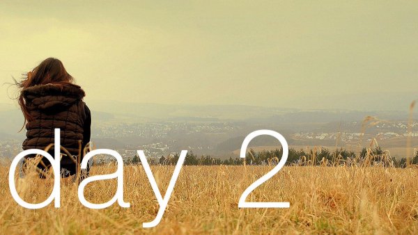 День второй надпись