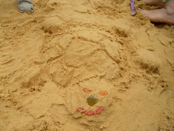 Поделки из песка для детей