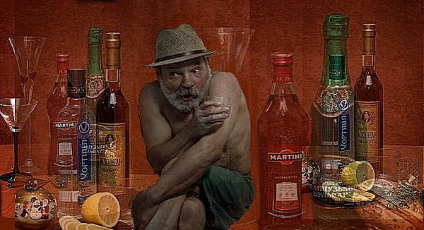 Пьянка карикатура