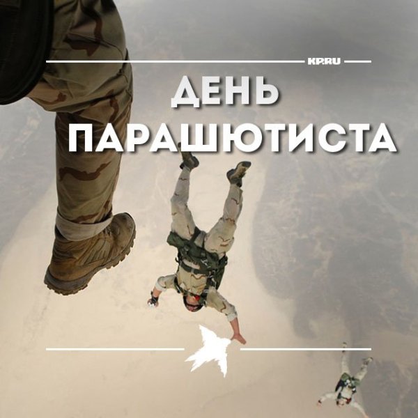 Кошка с парашютом