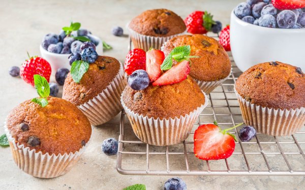 Кексы маффины