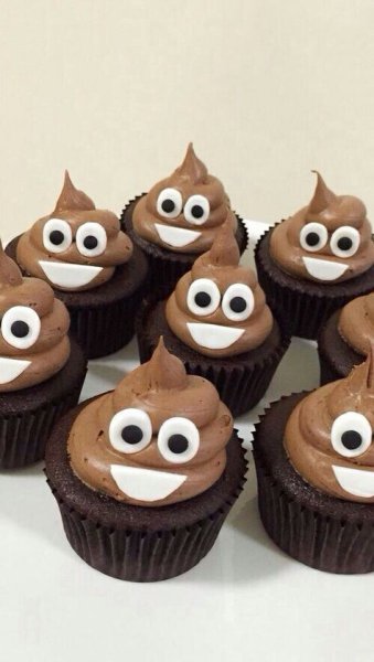 Кексы на день рождения