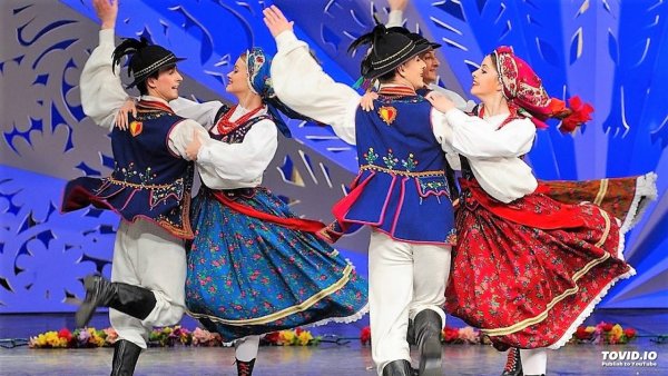 Словацкая полька ансамбль Моисеева