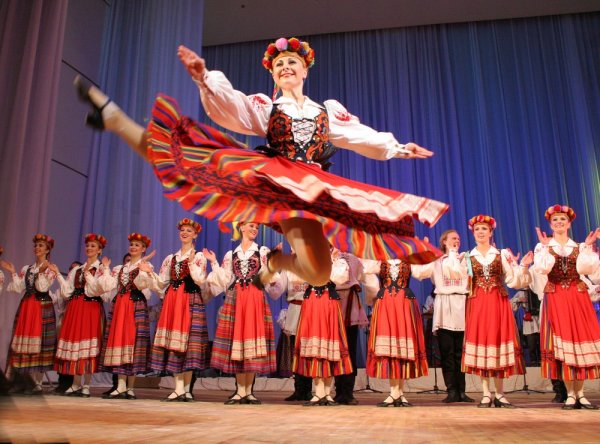 Словацкая полька ансамбль Моисеева