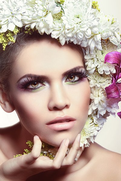 Бьюти с цветами