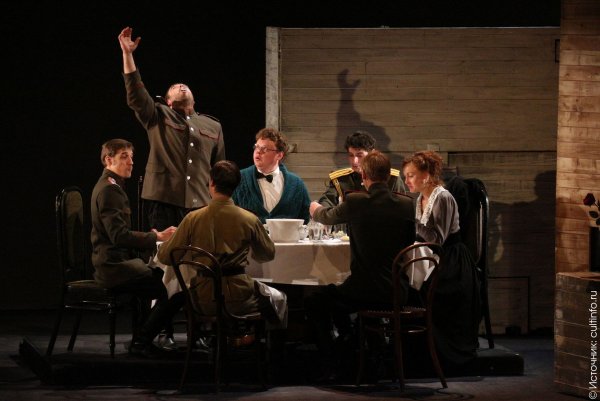 Актёры спектакля дни Турбиных