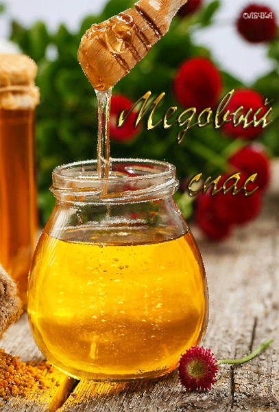 Медовый спас анимация