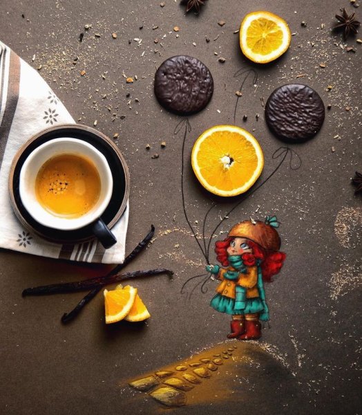 Креативный кофе