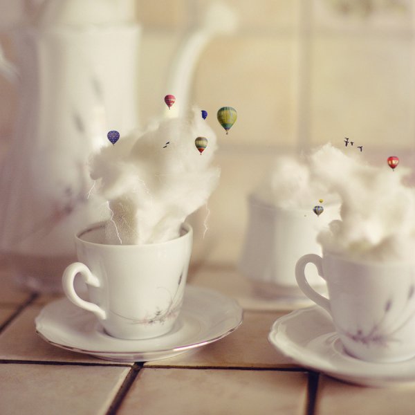 Ромашки и солнце