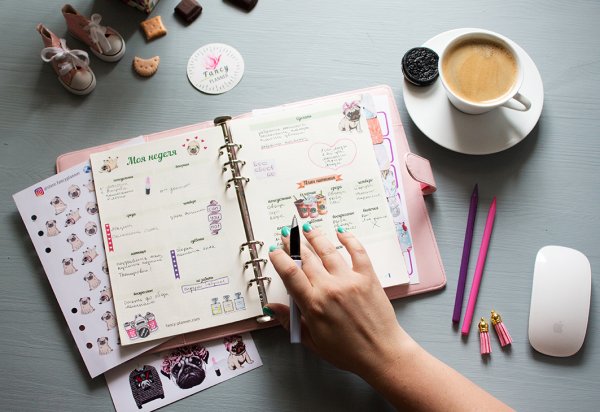 Красивые ежедневники для девушек