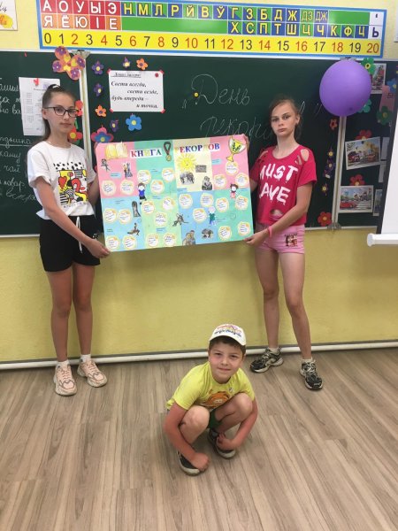 Лагерь рекорд