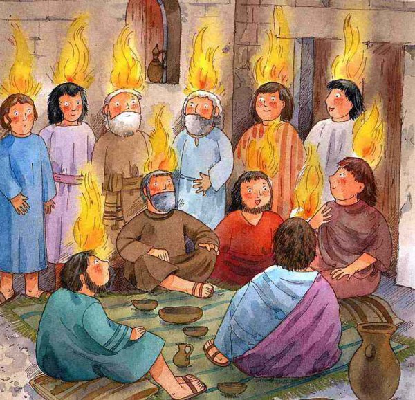 Сошествие духа Святого на учеников