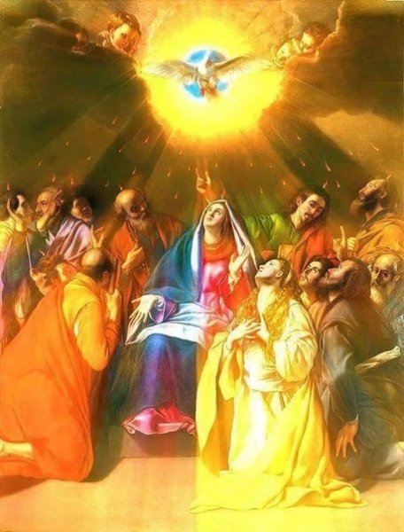 Сошествие Святого духа на крещение