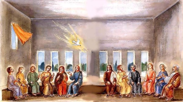 Сошествие духа Святого на учеников