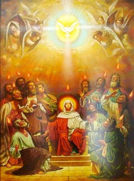 День Троицы Пятидесятницы Сошествие духа Святого