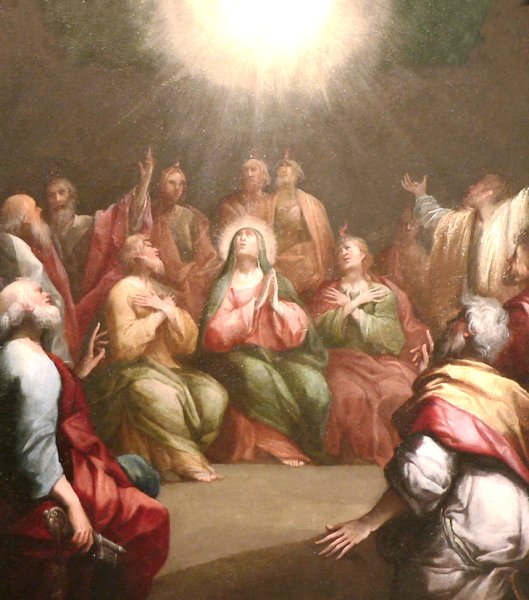 Сошествие Святого духа на апостолов Верещагин